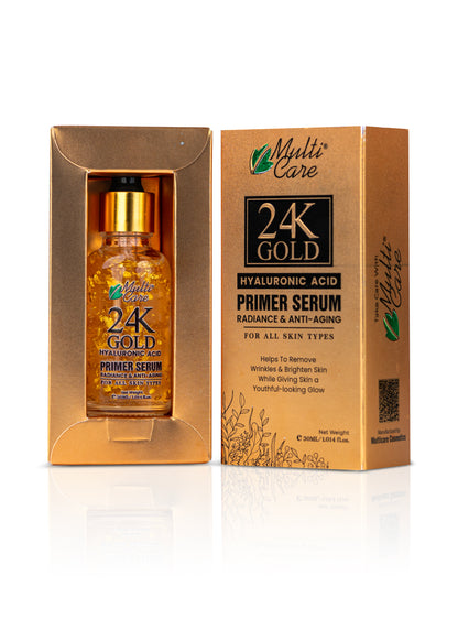 24K Gold Hyaluronic Acid Primer Serum - Multicarecos official
