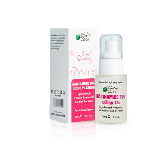 Multi Care Niacinamide 10% + Zinc 1% Serum - Multicarecos official