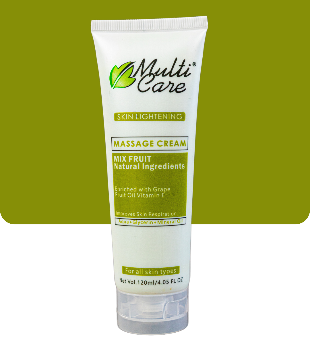 Massage Cream - 120ml For all Skin Types